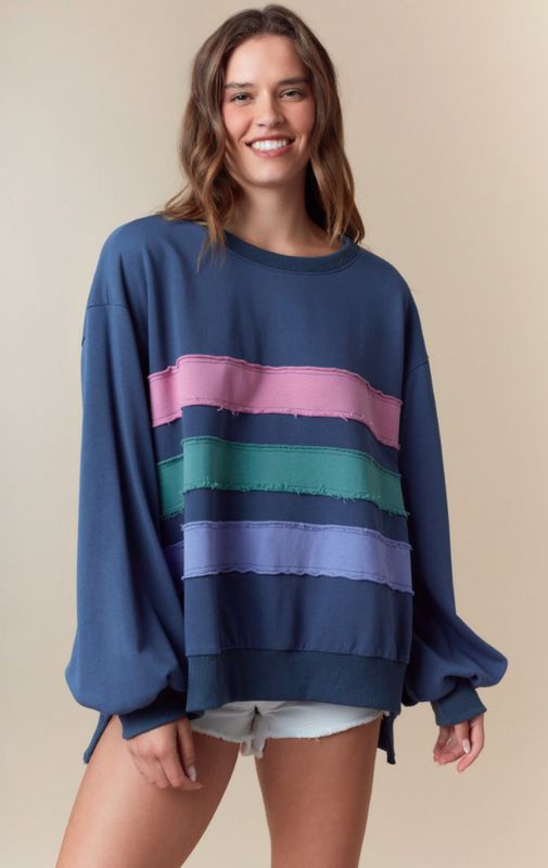 The Charity Banded Sweatshirt