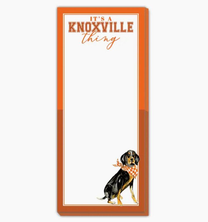 Skinny Notepad | It&#39;s a Knoxville Thing