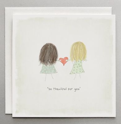 So Thankful For You Friendship Card