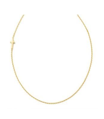The Cross Inline Necklace 18K Gold Vermeil