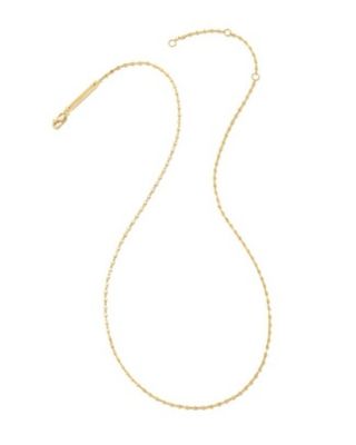 Beaded Satellite Chain Necklace 18K Gold Vermeil