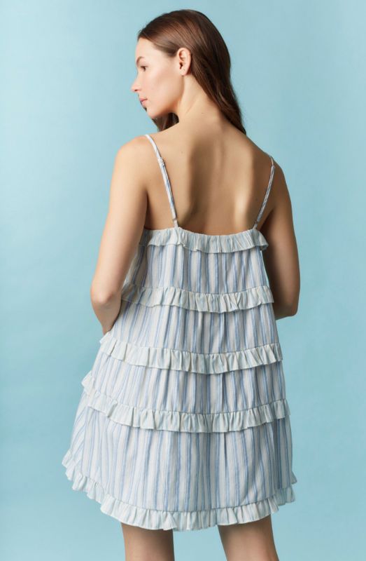 The Daisy Ruffle Sleeveless Dress
