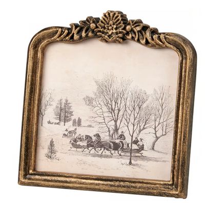 Open Sleigh Framed Art