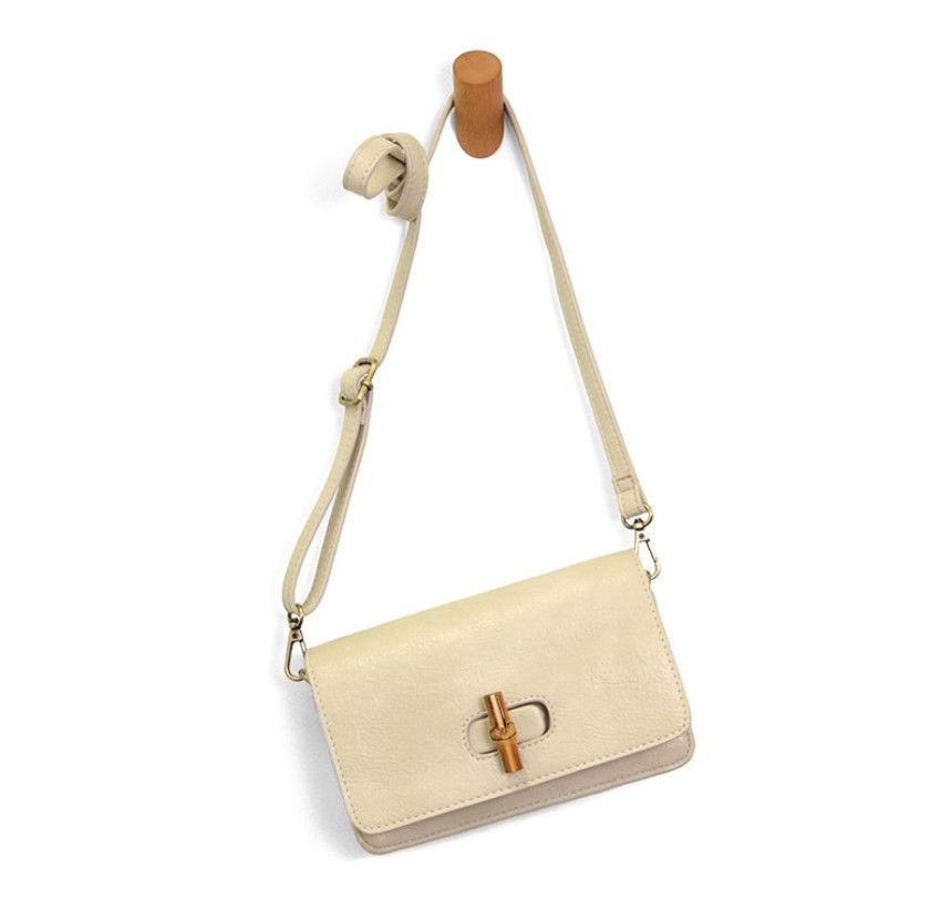 Bonnie Mini Organizer Crossbody, Color: Coconut