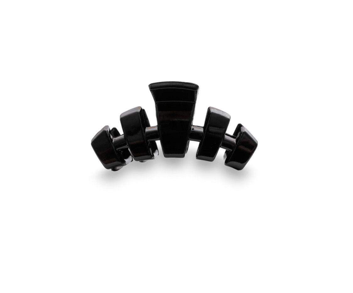 Teleties™ Classic Hair Clip | Jet Black, Size: Tiny