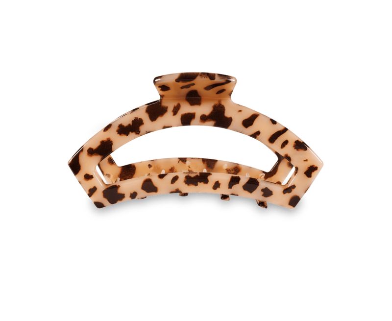 Teleties™ Open Hair Clip | Blonde Tortoise