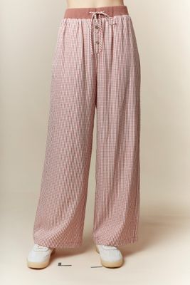 The Gracie Gingham Pants