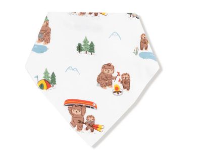 Bigfoot Camping Bandana Bib