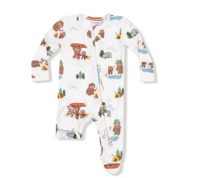 Bigfoot Camping Footie | Newborn