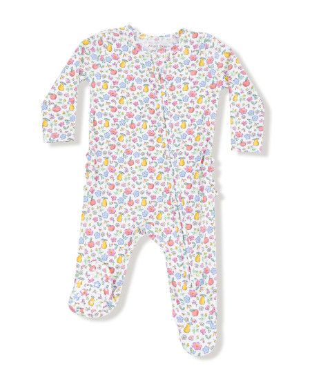 Fall Fruit Footie, Size: NB