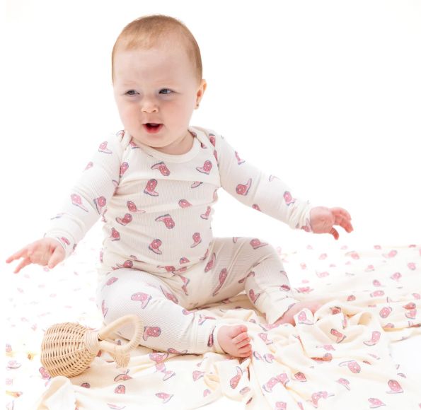 Petite Cowgirl Boots Loungewear Set