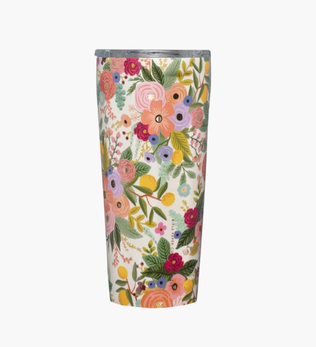 Corkcicle Rifle Paper Garden Party Collection, Style: 24oz Tumbler