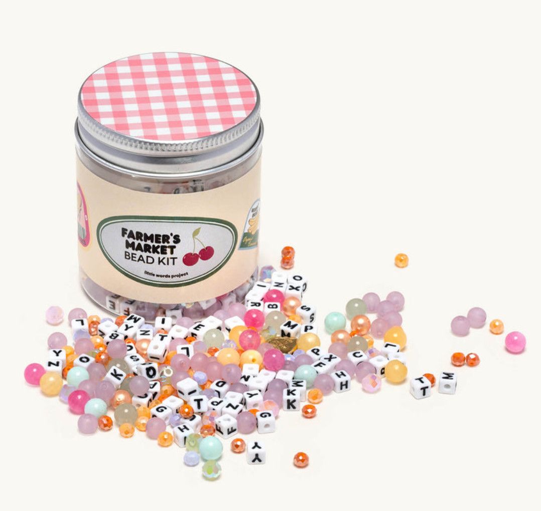 Farmer&#39;s Market | Little Words Bead Kit