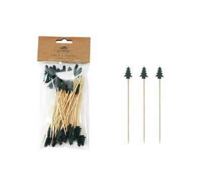 Tree Shaped Bamboo Skewers