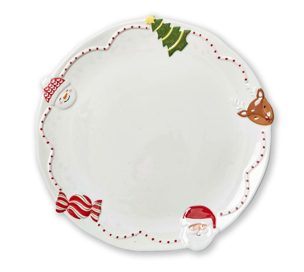 Holiday Cheer Round Platter