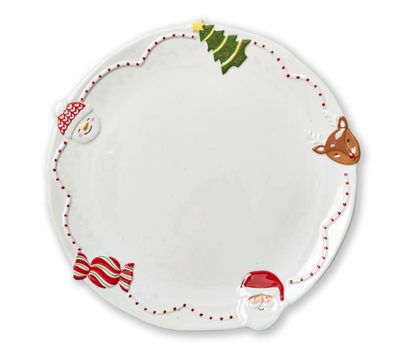 Holiday Cheer Round Platter