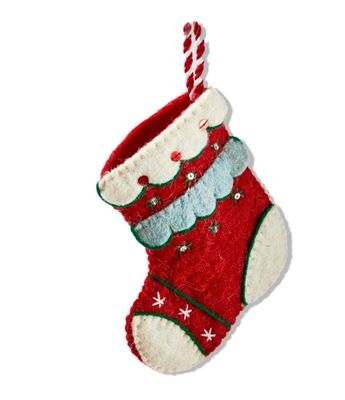 Whimsy Stocking Gift Card Holder Ornament
