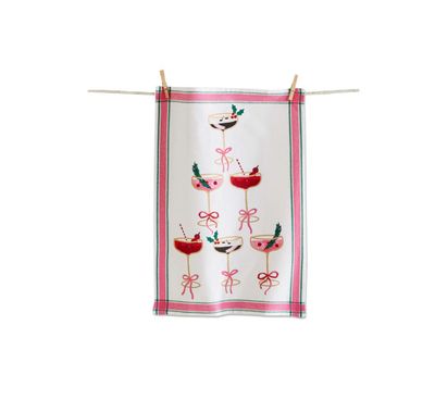 Cocktail Tower Tea Towel