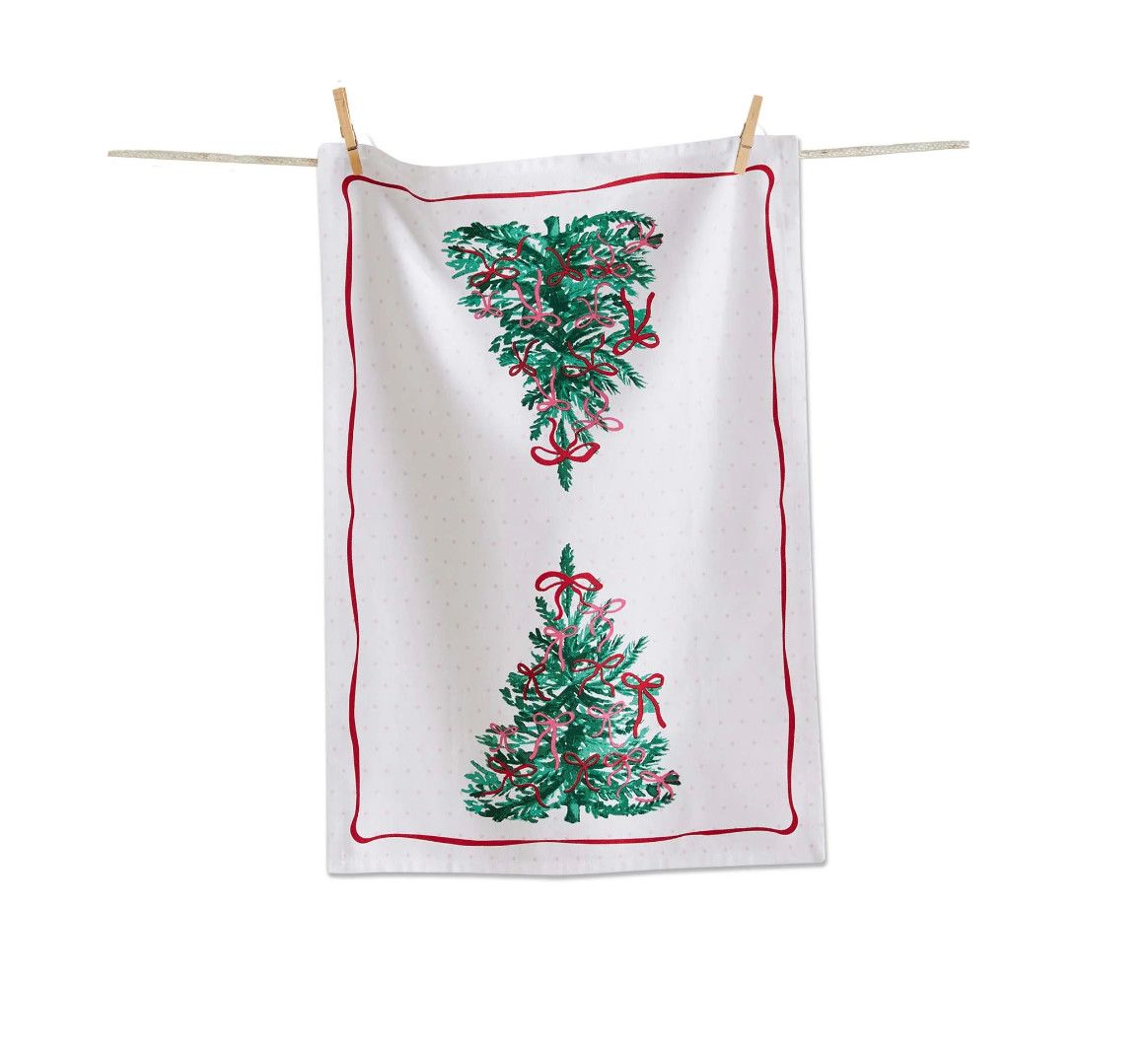 Very Merry Tree Tea Towel