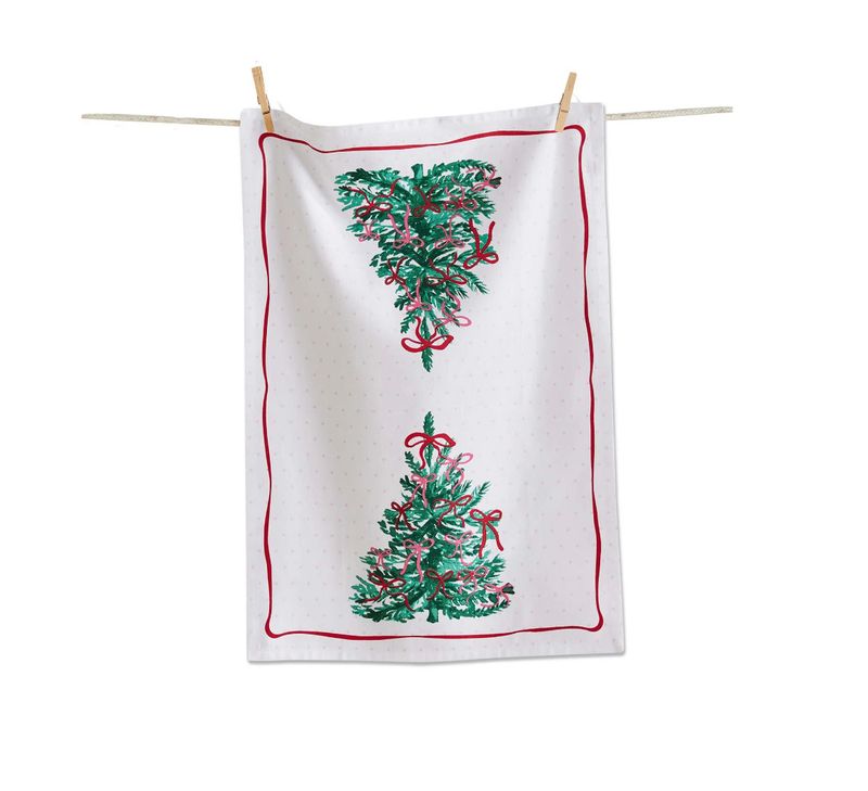 Very Merry Tree Tea Towel