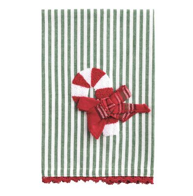 Candy Cane Bouclé Icon Towel