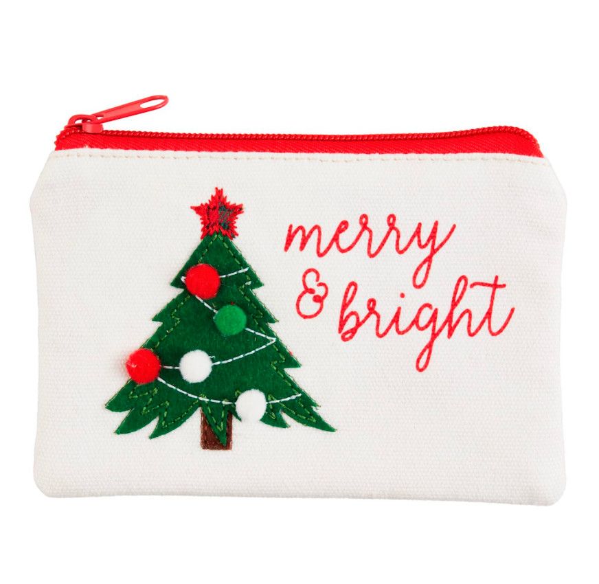 Tree Christmas Light-Up Pouch