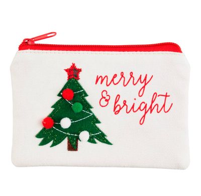 Tree Christmas Light-Up Pouch