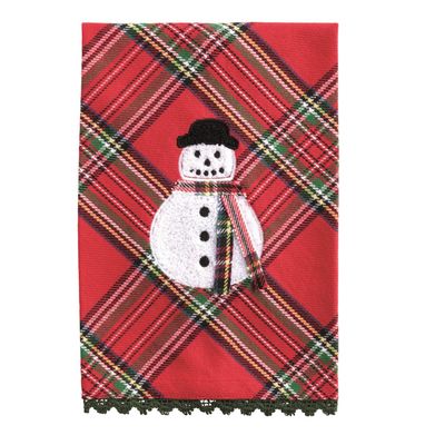Snowman Bouclé Icon Towel