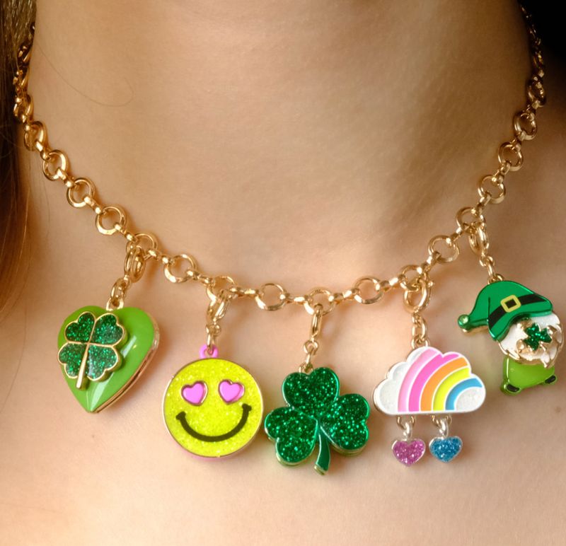 CHARM IT! Gold Chain Choker Necklace