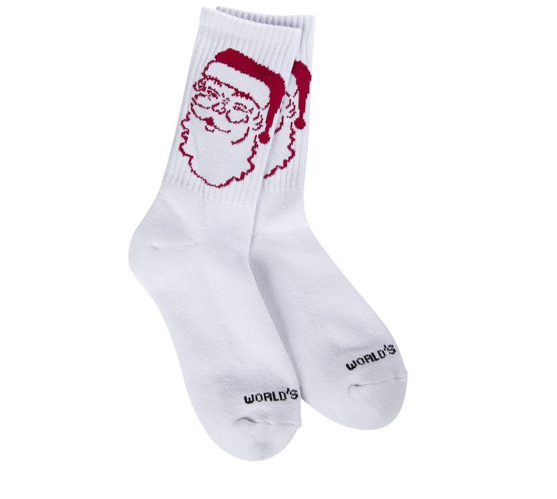 Worlds Softest Socks Weekend Collection Sport Sock Santa Claus