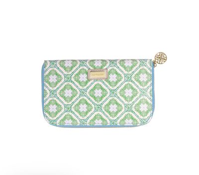 Lilly Pulitzer Travel Wallet | Bamboo Logo Trellis