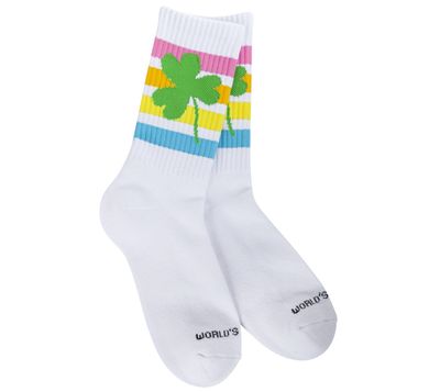 Worlds Softest Socks Weekend Collection Sport Sock Shamrock