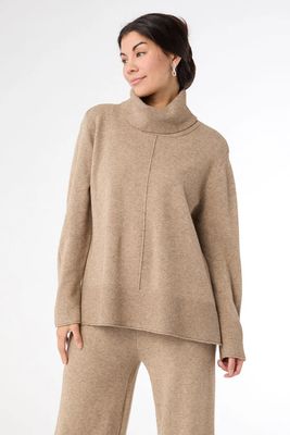 The  Hannah Luxe Cowl Neck Top