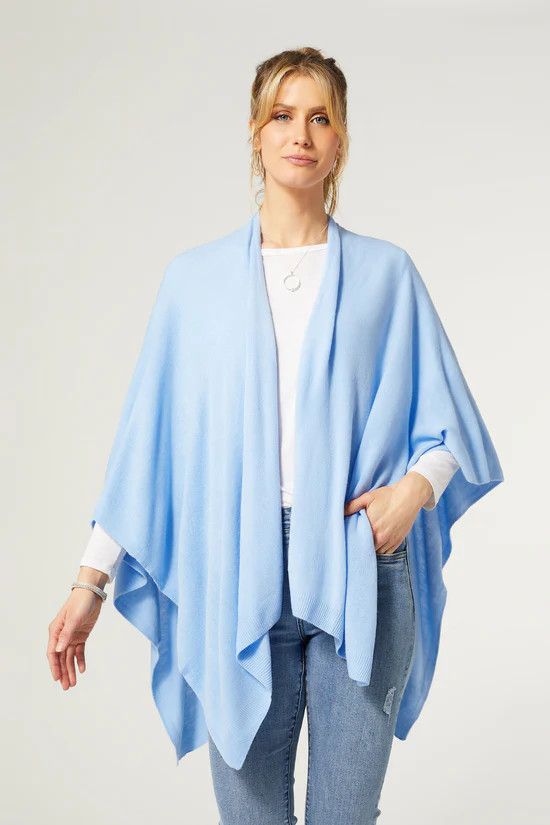 The Klara Wrap, Color: Dusty Blue