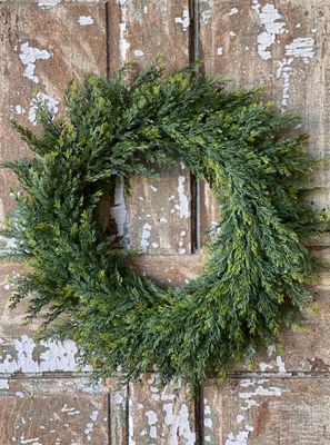 Clifton Hills Cedar Wreath | 24&quot;