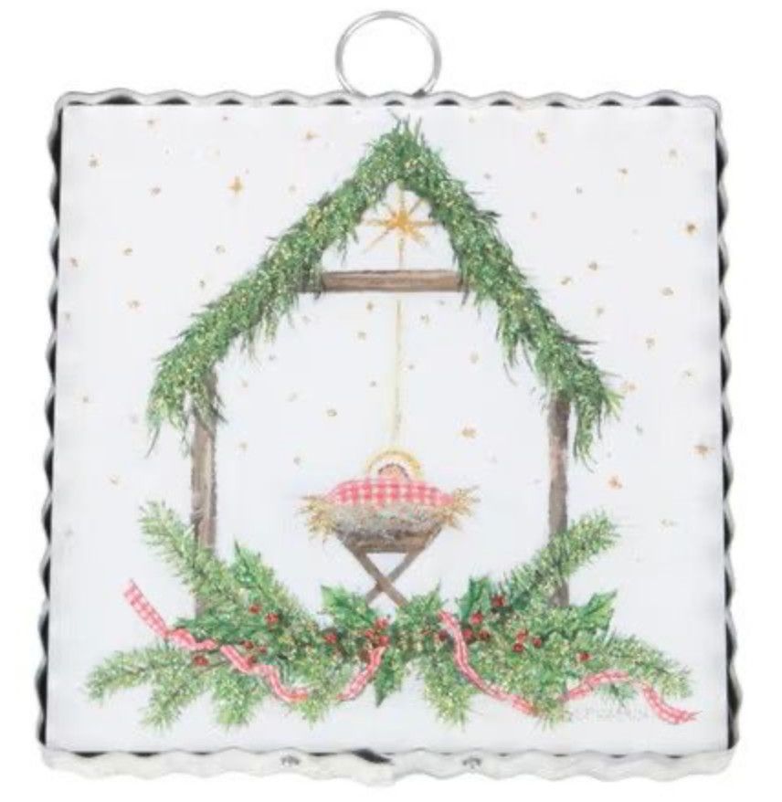 Round Top Mini Gallery Gingham King