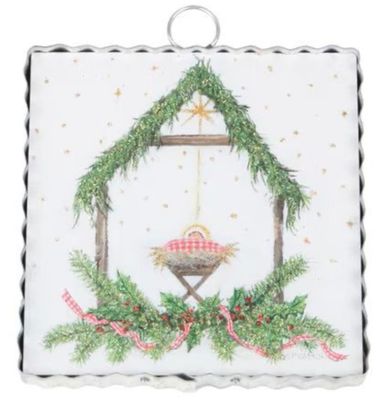 Round Top Mini Gallery Gingham King