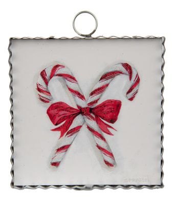 Round Top©  Mini Gallery CrissCross Candy Canes