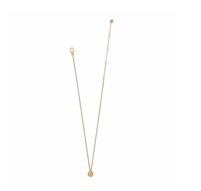 Contempo Nuevo Petite Dome Gold Necklace