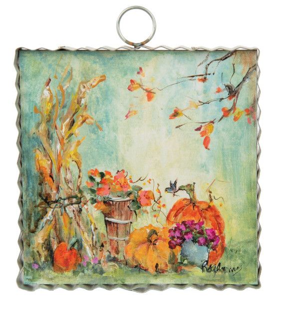 Round Top© Attachment | Mini Rosie&#39;s Pumpkin &amp; Mums