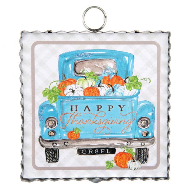 Round Top© Attachment | Mini Beck&#39;s Blue Truck
