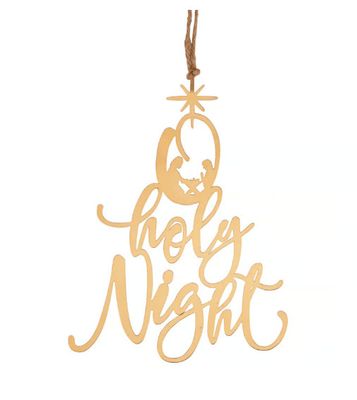 O Holy Night Hanging Decor