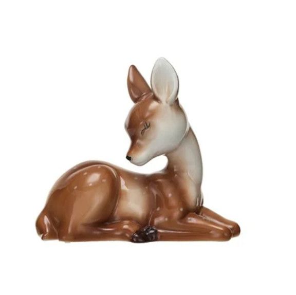 Ceramic Lying Fawn