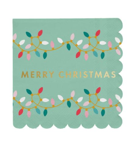 Merry Christmas Cocktail Napkins