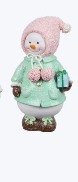 Pastel Resin Snowman | Gift