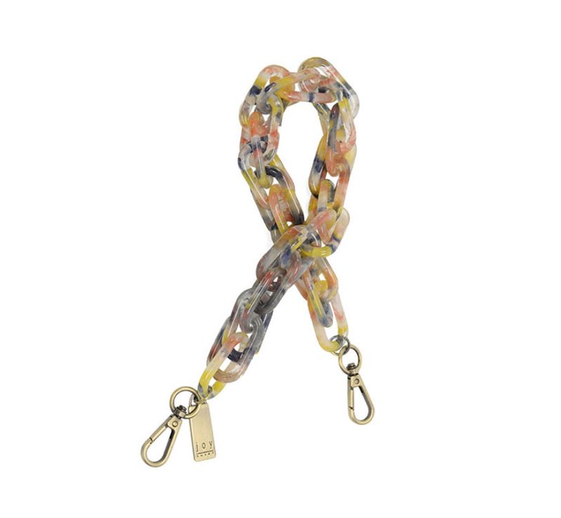 Lucite Cluster Chain Strap | Autumnal