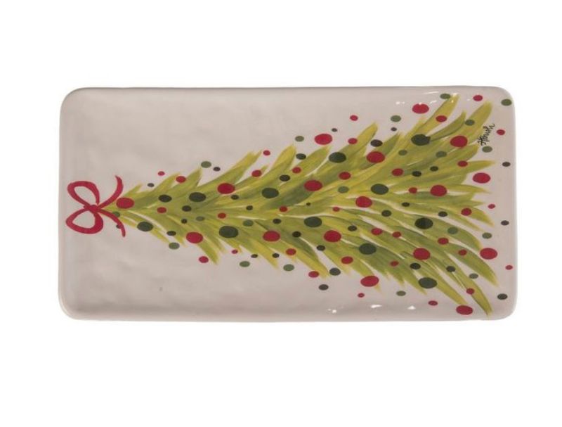 Ceramic Platter Dot Tree