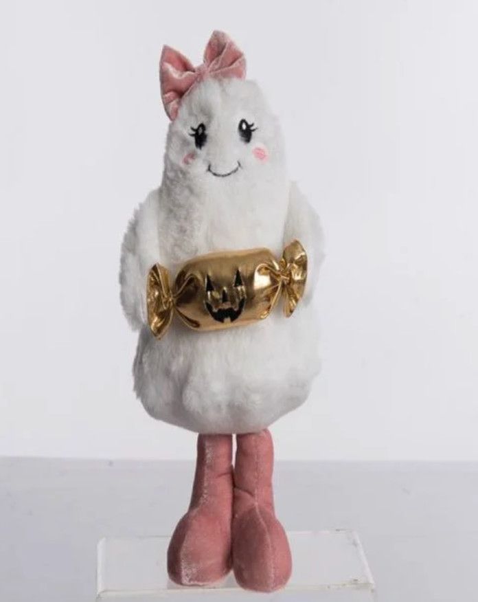 Plush Standing Ghost with Candy