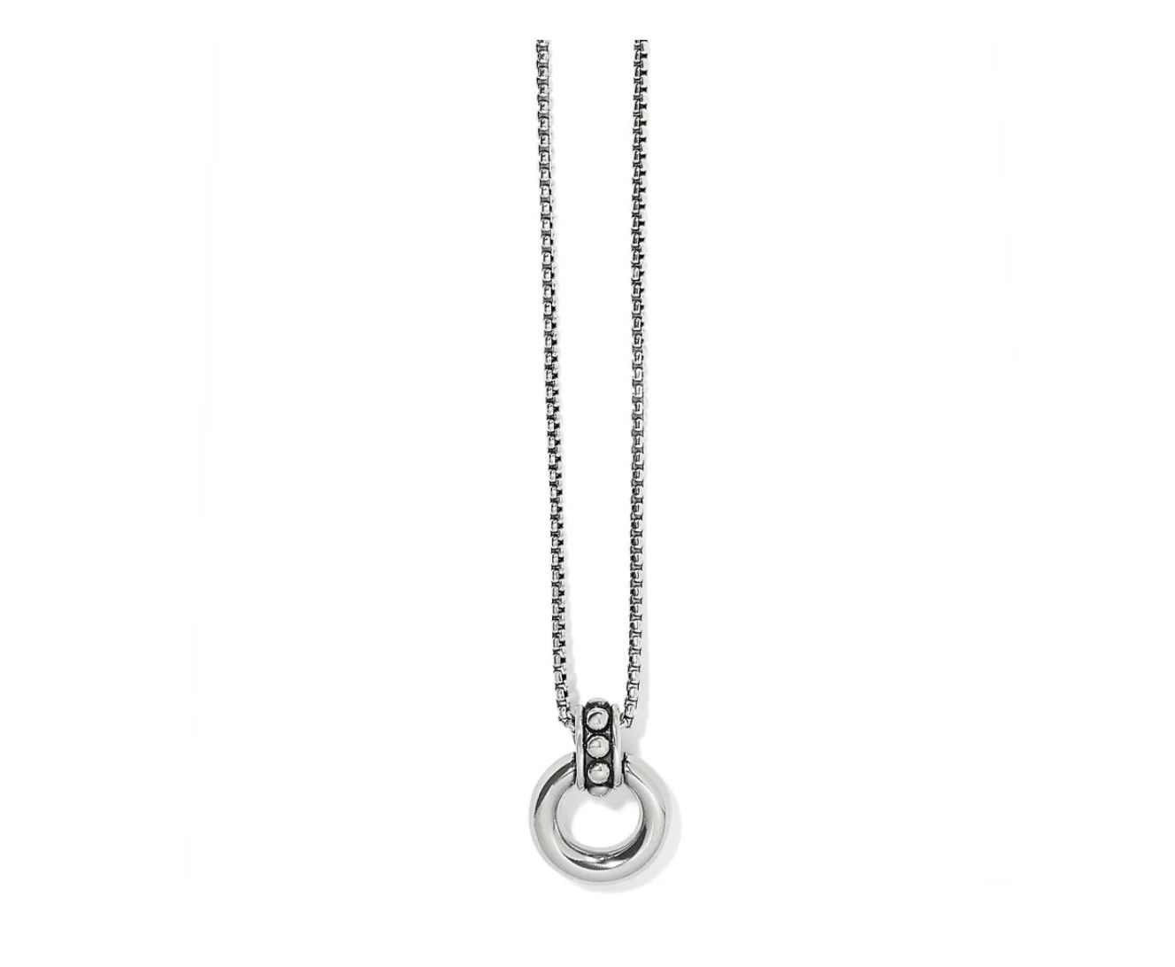 Pretty Tough Stud Ring Necklace