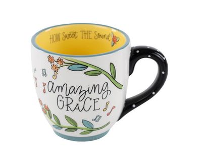 Amazing Grace Bird Mug